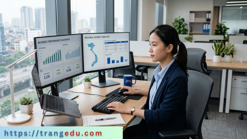 Công việc Data Analyst của ngành Khoa học dữ liệu và Trí tuệ nhân tạo