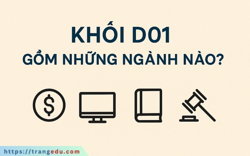 khoi d01 gom nhung nganh nao