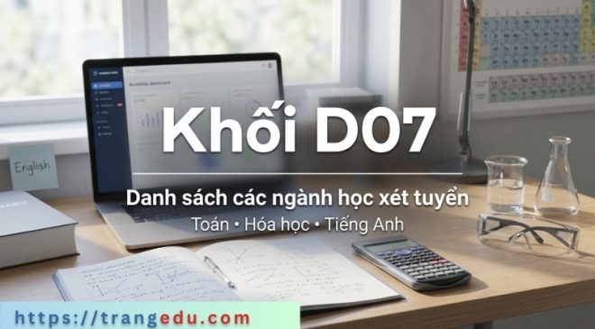 Ảnh Cover Khối D07 gồm những ngành nào