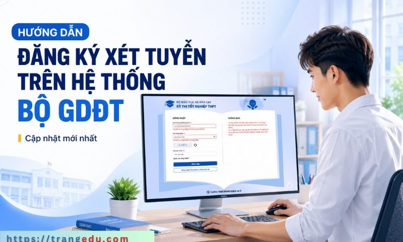 Hướng dẫn đăng ký xét tuyển đại học
