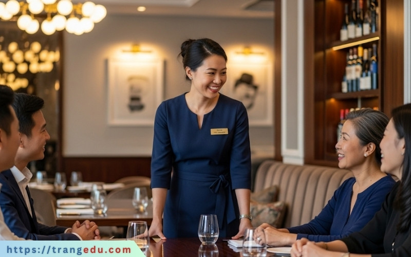 Cơ hội nghề nghiệp ngành Quản trị nhà hàng và dịch vụ ăn uống