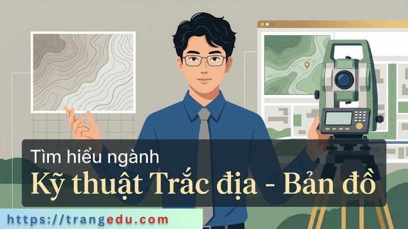 Tìm hiểu ngành Kỹ thuật Trắc địa - Bản đồ