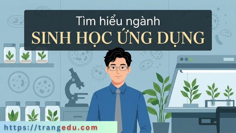 Tìm hiểu về ngành Sinh học ứng dụng