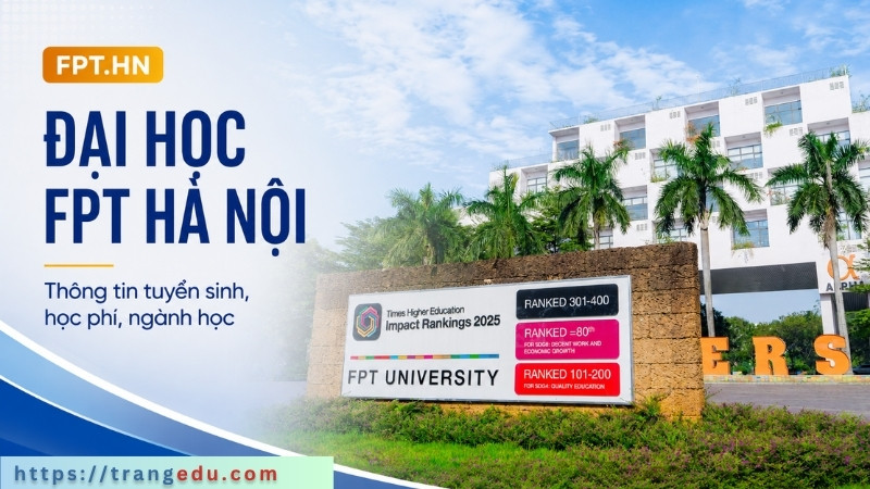 Thông tin tuyển sinh đại học FPT Hà Nội