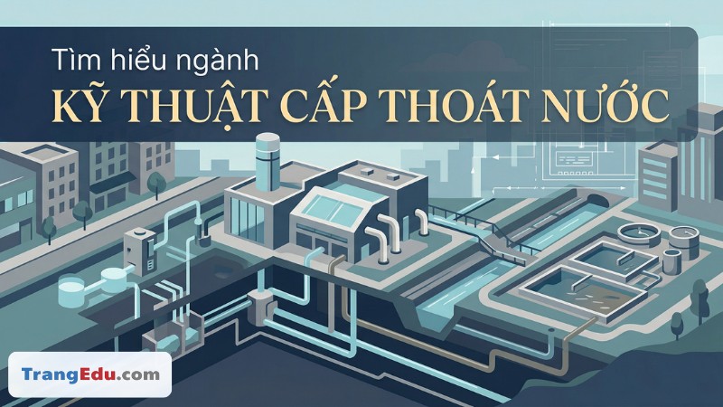 Tìm hiểu ngành Kỹ thuật cấp thoát nước