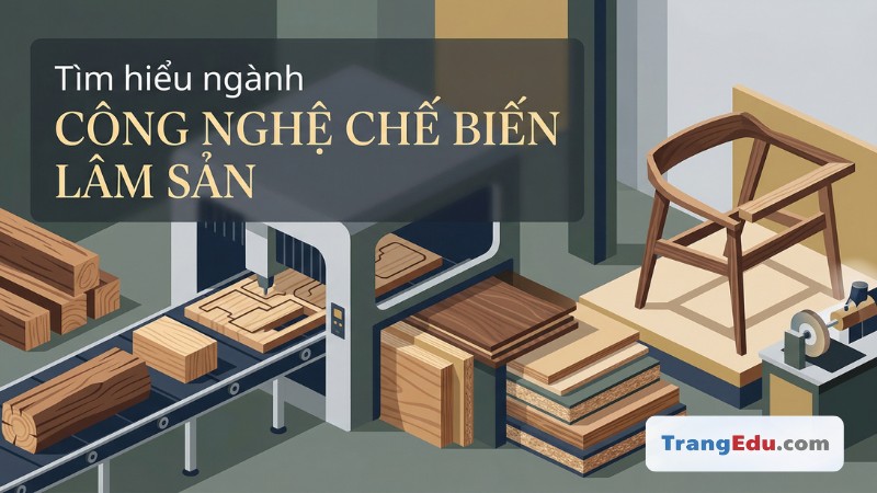 Tìm hiểu ngành Công nghệ chế biến lâm sản