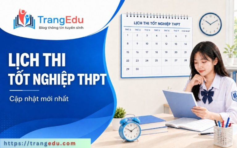 Lịch thi tốt nghiệp THPT 2026 chính thức: Ngày 11/6 – 12/6 thi chính thức