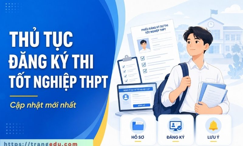 Thủ tục đăng ký thi tốt nghiệp THPT