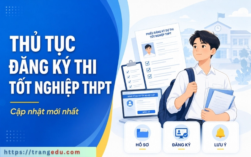 Thủ tục đăng ký thi tốt nghiệp THPT