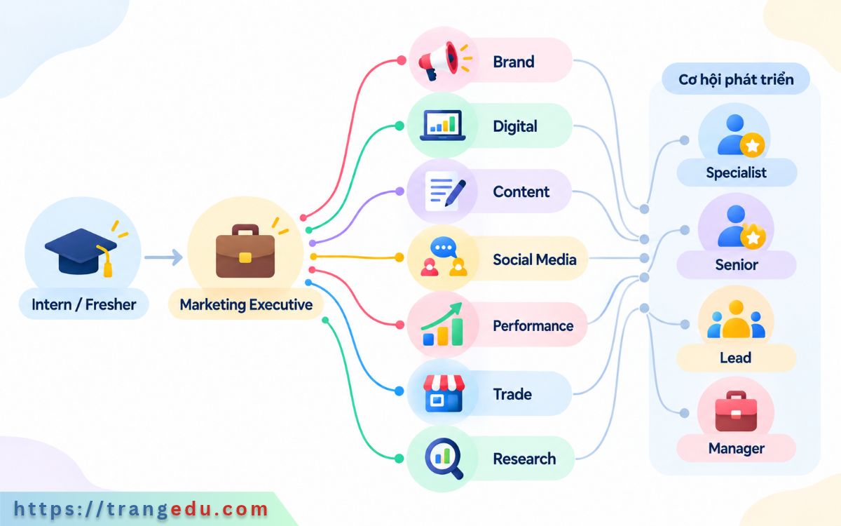 Lộ trình nghề Marketing