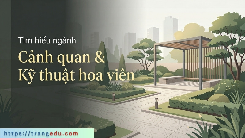 Tìm hiểu ngành Cảnh quan và kỹ thuật hoa viên