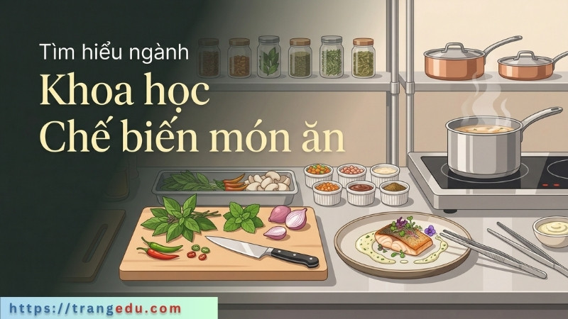 Tìm hiểu ngành Khoa học chế biến món ăn
