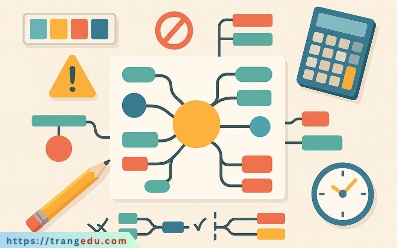 luu y khi ve so do tu duy