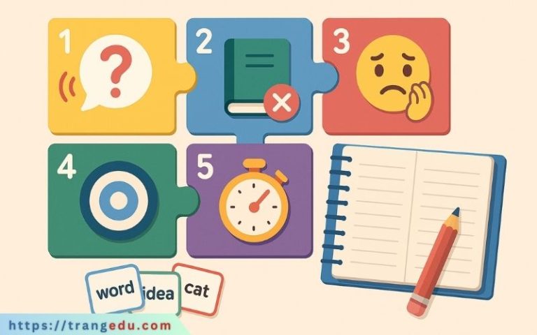 5 thói quen khiến bạn học tiếng Anh mãi không giỏi