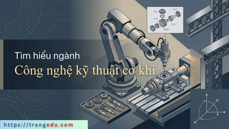 Tìm hiểu ngành Công nghệ kỹ thuật cơ khí