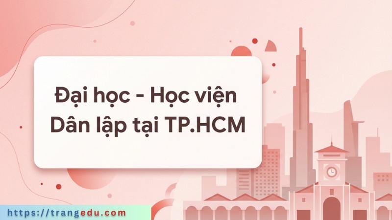 Đại học dân lập tại TPHCM