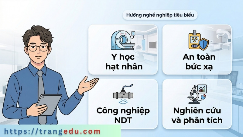 Cơ hội việc làm ngành công nghệ kỹ thuật hạt nhân