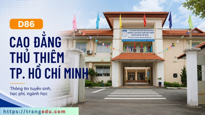 Thông tin tuyển sinh Cao đẳng Thủ Thiêm TPHCM
